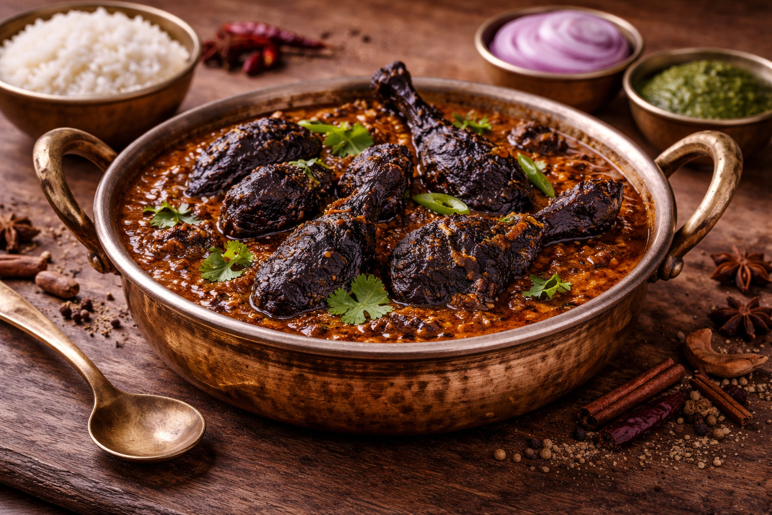 Kadaknath Chicken - premium black chicken delicacy